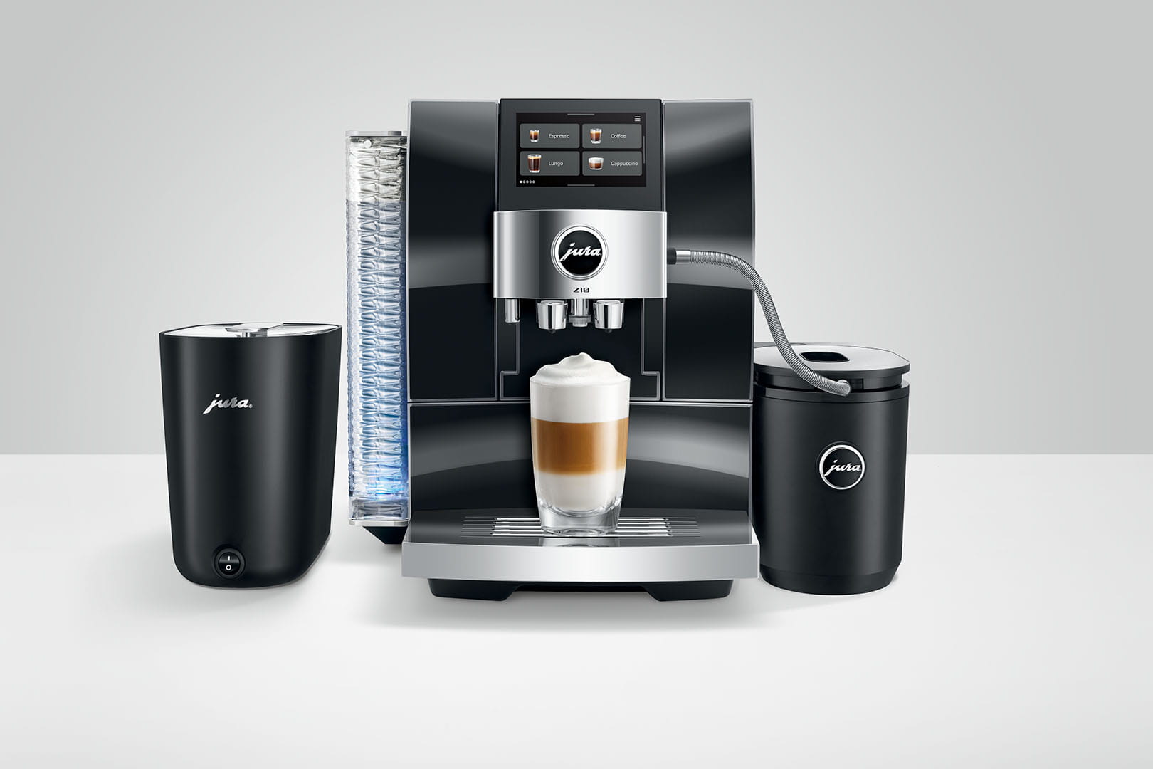 Ekspres Jura Z10 Diamond Black wraz z podgrzewaczem szklanek oraz chłodziarką Cool Control